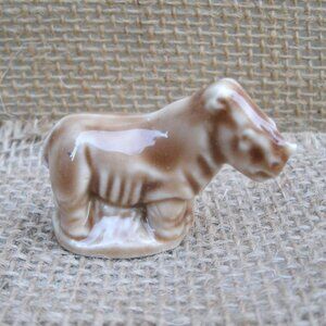 Vintage Wade Whimsies Rhinoceros Figurine
